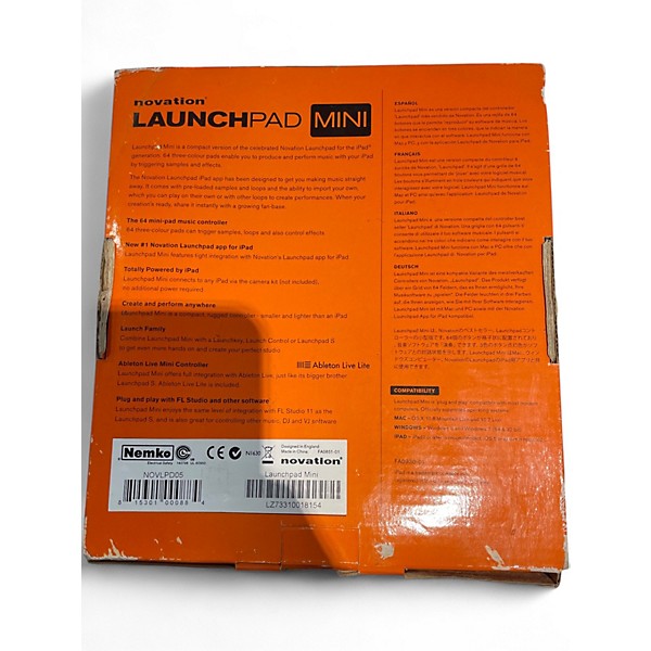 Used Novation Launchpad Mini MIDI Controller