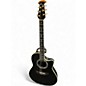 Vintage 1990s Ovation 1869 BLACK Acoustic Electric Guitar