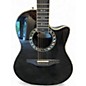 Vintage 1990s Takamine 6759 Black 12 String Acoustic Electric Guitar