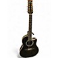 Vintage 1990s Takamine 6759 Black 12 String Acoustic Electric Guitar