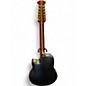 Vintage 1990s Takamine 6759 Black 12 String Acoustic Electric Guitar