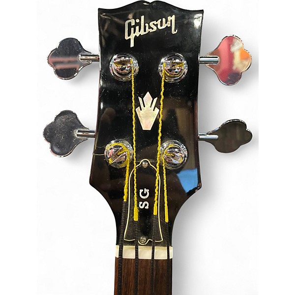 Used 2010 Gibson SG Bass Candy Apple Red Electric Bass Guitar
