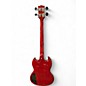 Used 2010 Gibson SG Bass Candy Apple Red Electric Bass Guitar