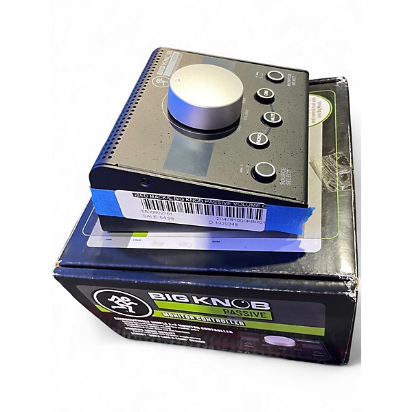 Used Mackie Big Knob Passive Volume Controller