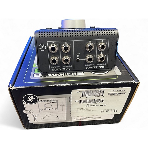 Used Mackie Big Knob Passive Volume Controller