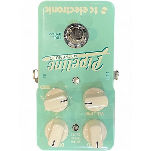 Used TC Electronic Pipeline Tap Tremolo Effect Pedal