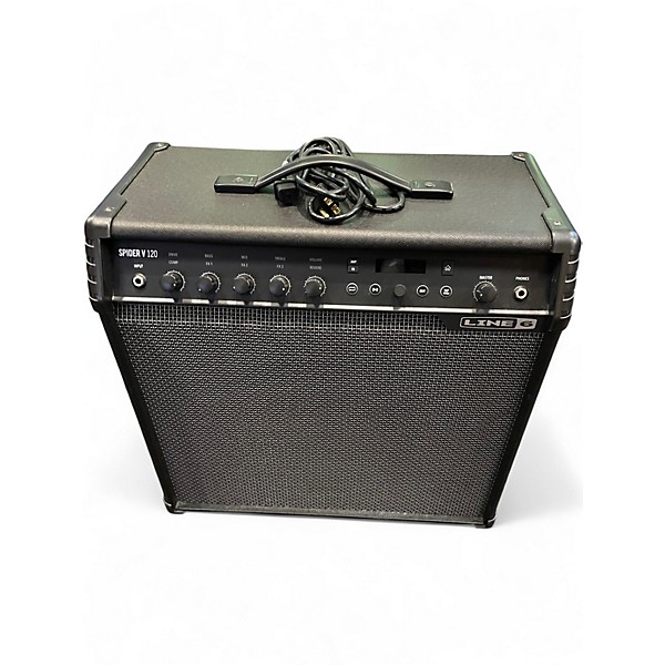 Used Line 6 Spider V 120 1x12 Guitar Combo Amp
