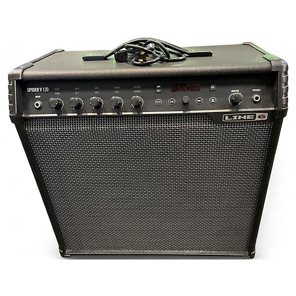 Used Line 6 Spider V 120 1x12 Guitar Combo Amp