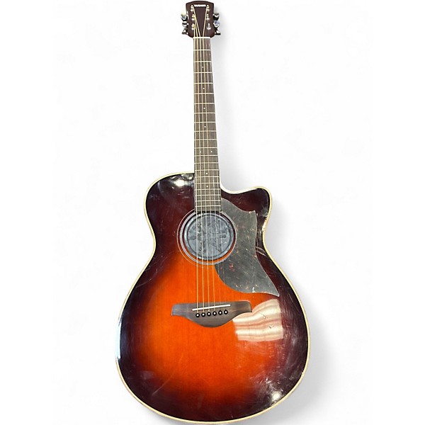 Used Yamaha AC1M 2 Color Sunburst Acoustic Electric Guitar