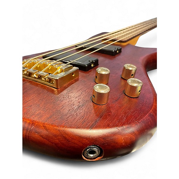 Used Spector NS Pulse Cherry Electric Bass Guitar