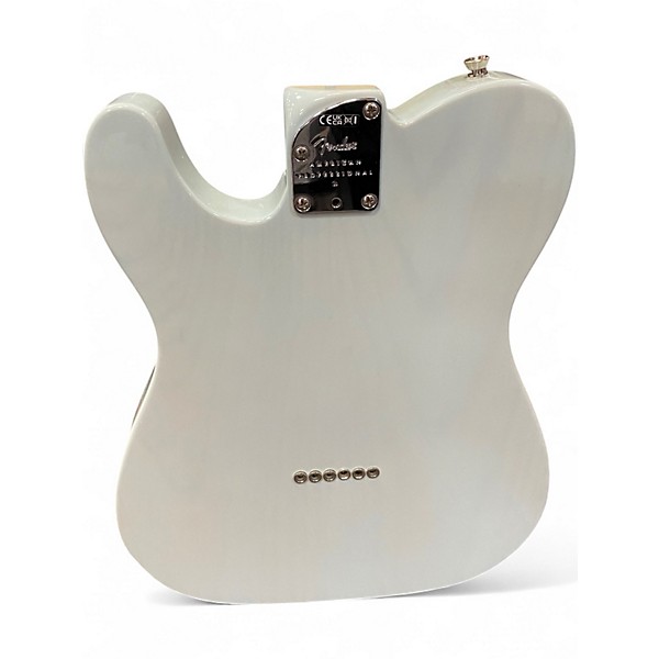 Used Fender American Professional II Telecaster Thinline Surf Green Hollow Body Electric Guitar