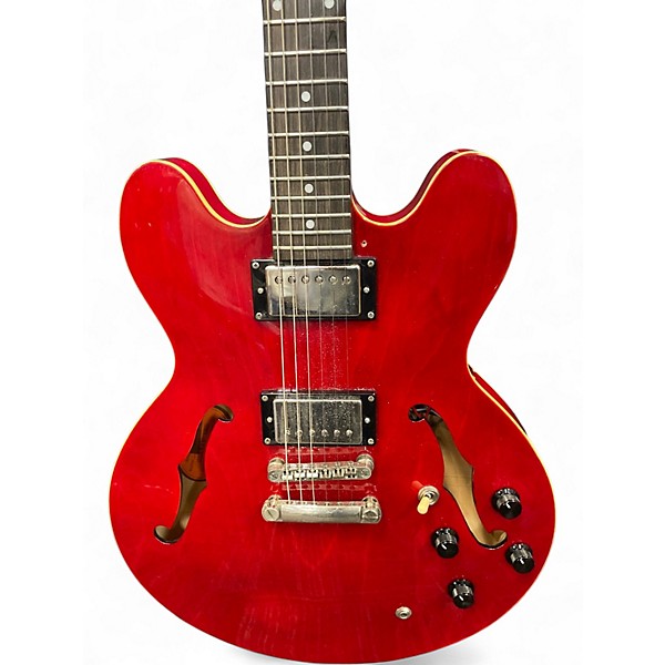 Used Epiphone Dot Cherry Hollow Body Electric Guitar