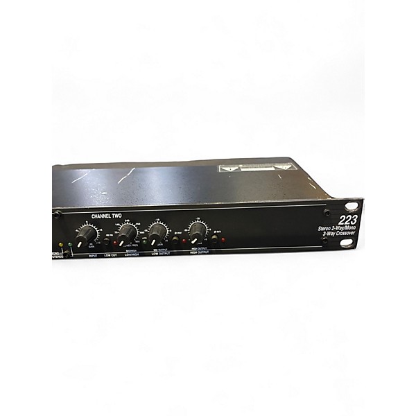 Used dbx 223XS Stereo 2-Way/Mono 3-Way Crossover