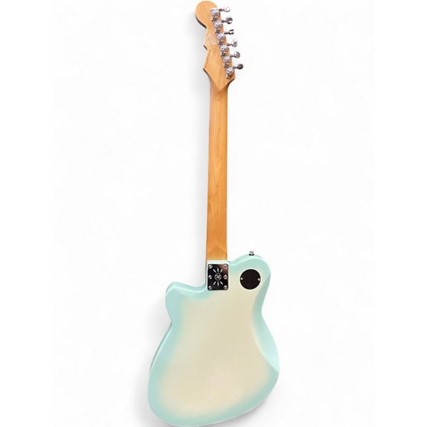 Used Reverend DOUBLE AGENT WASHBURST BLUE Solid Body Electric Guitar