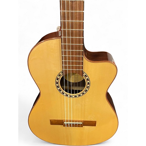 Used Lucero LFN200SCE Natural Classical Acoustic Electric Guitar