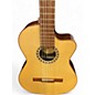 Used Lucero LFN200SCE Natural Classical Acoustic Electric Guitar