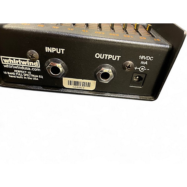 Used Whirlwind PERFECT TEN Pedal
