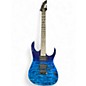 Used Ibanez GRG120BDX Blue Solid Body Electric Guitar thumbnail