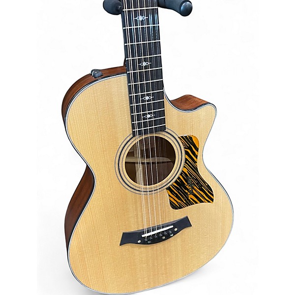 Used 2022 Taylor 352ce Natural 12 String Acoustic Electric Guitar