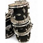 Used PDP by DW 4 Piece PACIFIC SERIES Black Drum Kit