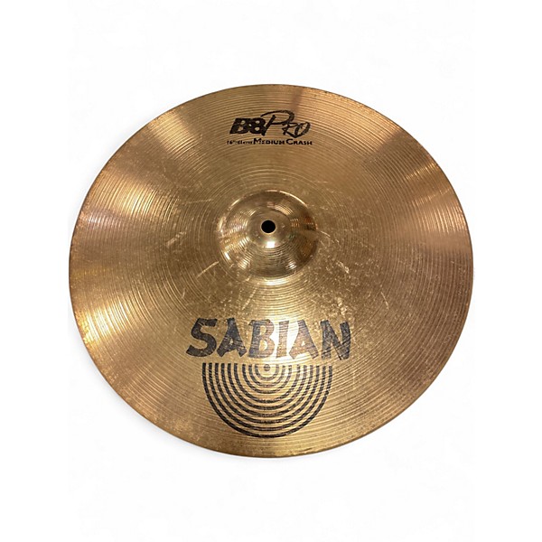 Used SABIAN 18in b8 pro medium crash Cymbal