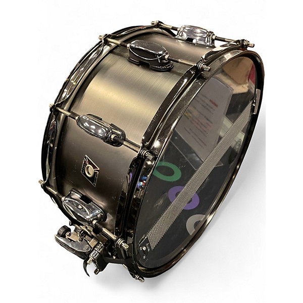 Used TAMA 14X6 Metalworks Snare brushed nickel Drum