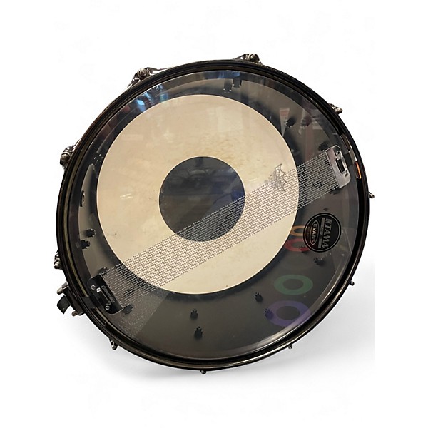 Used TAMA 14X6 Metalworks Snare brushed nickel Drum