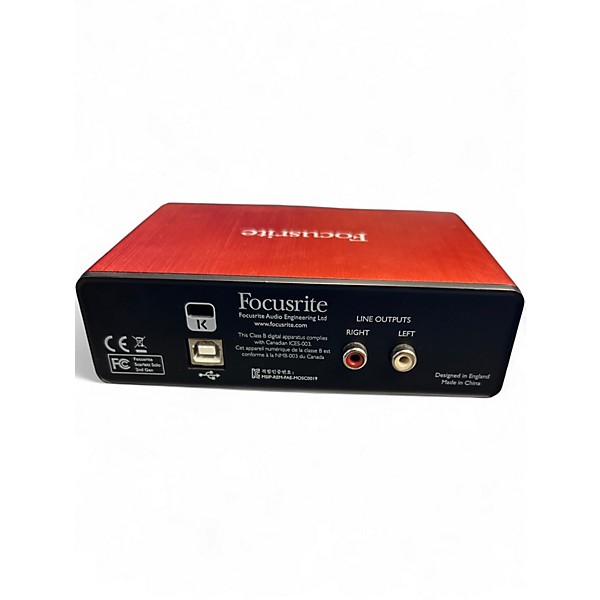 Used Focusrite Scarlett Solo Gen 2 Audio Interface