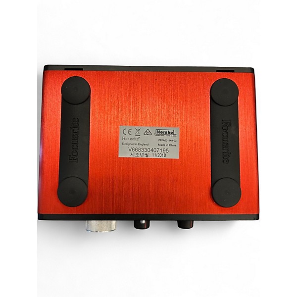 Used Focusrite Scarlett Solo Gen 2 Audio Interface
