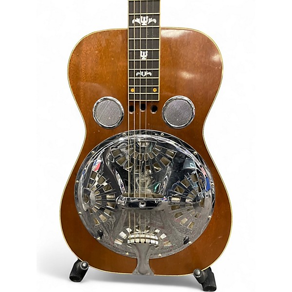Used 1980 Dobro 60ms Brown Resonator Guitar