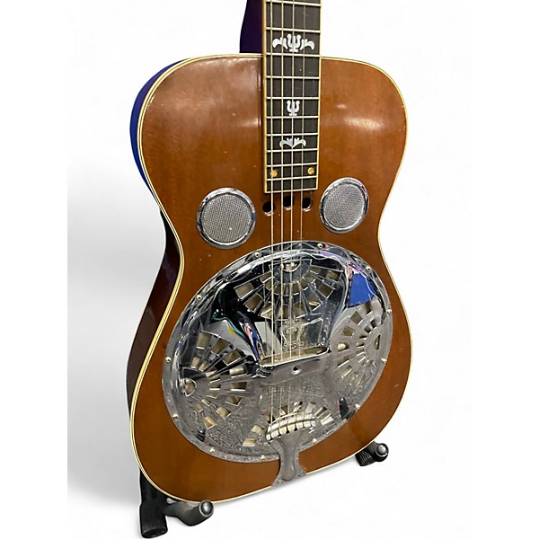 Used 1980 Dobro 60ms Brown Resonator Guitar
