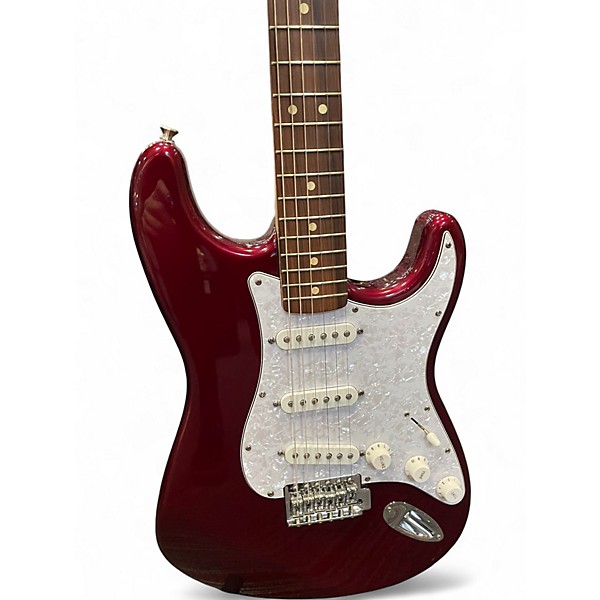 Used Fender Standard Stratocaster Red Solid Body Electric Guitar