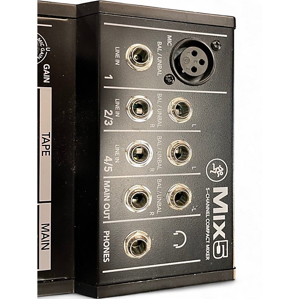 Used Mackie MIX5 Powered Mixer