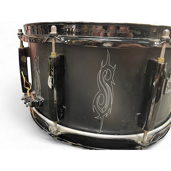 Used Pearl 13X6.5 Joey Jordison Signature Snare Black Drum