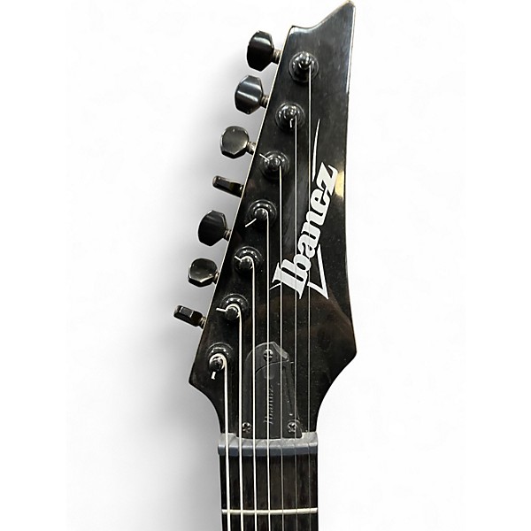 Used Ibanez RG7321 7 String Black Solid Body Electric Guitar
