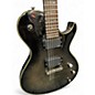 Used Schecter Guitar Research Solo 2 CUSTOM Trans Black Solid Body Electric Guitar