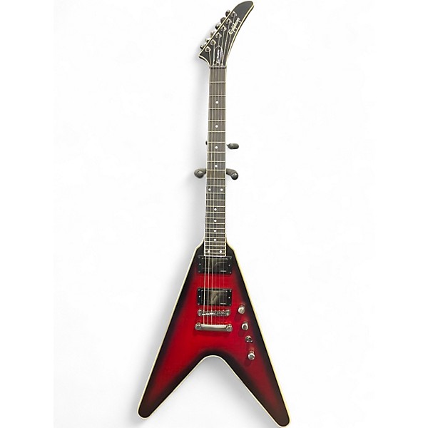 Used Epiphone DAVE MUSTAINE PROPHECY FLYING V AGED DARK RED BURST Solid Body Electric Guitar