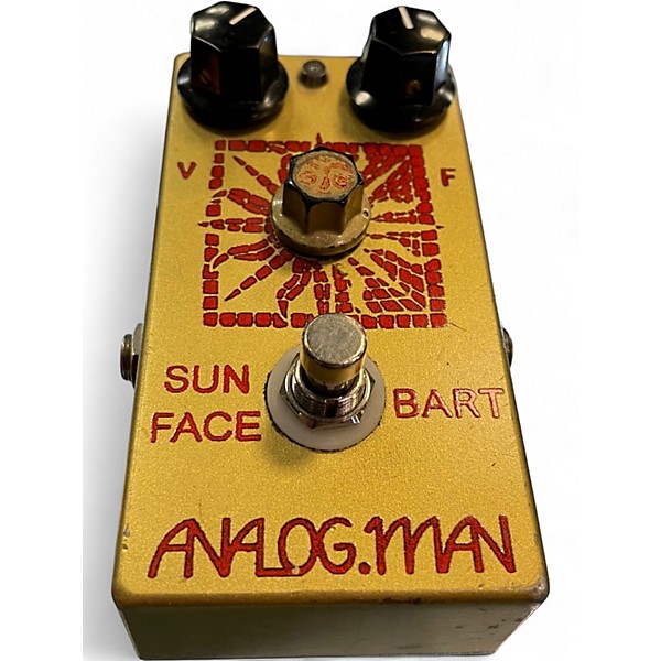 Used Analog Man Sun Face Bart with Sun Dial Knob Effect Pedal