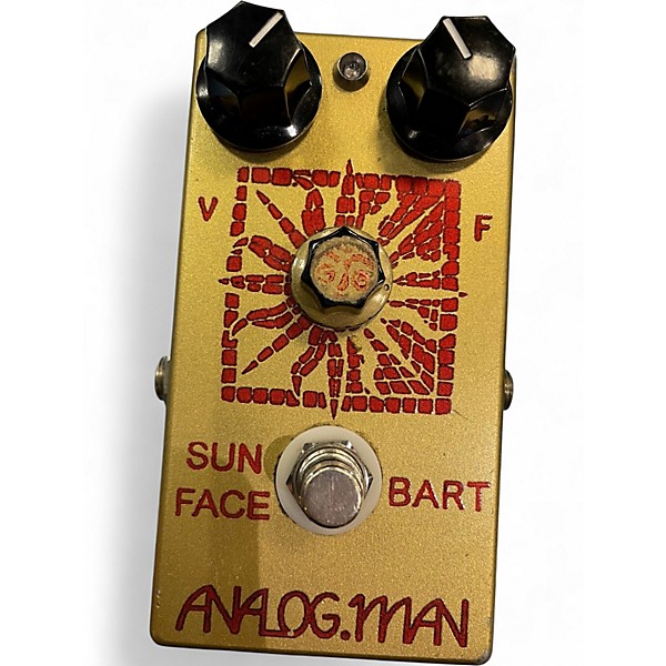 Used Analog Man Sun Face Bart with Sun Dial Knob Effect Pedal