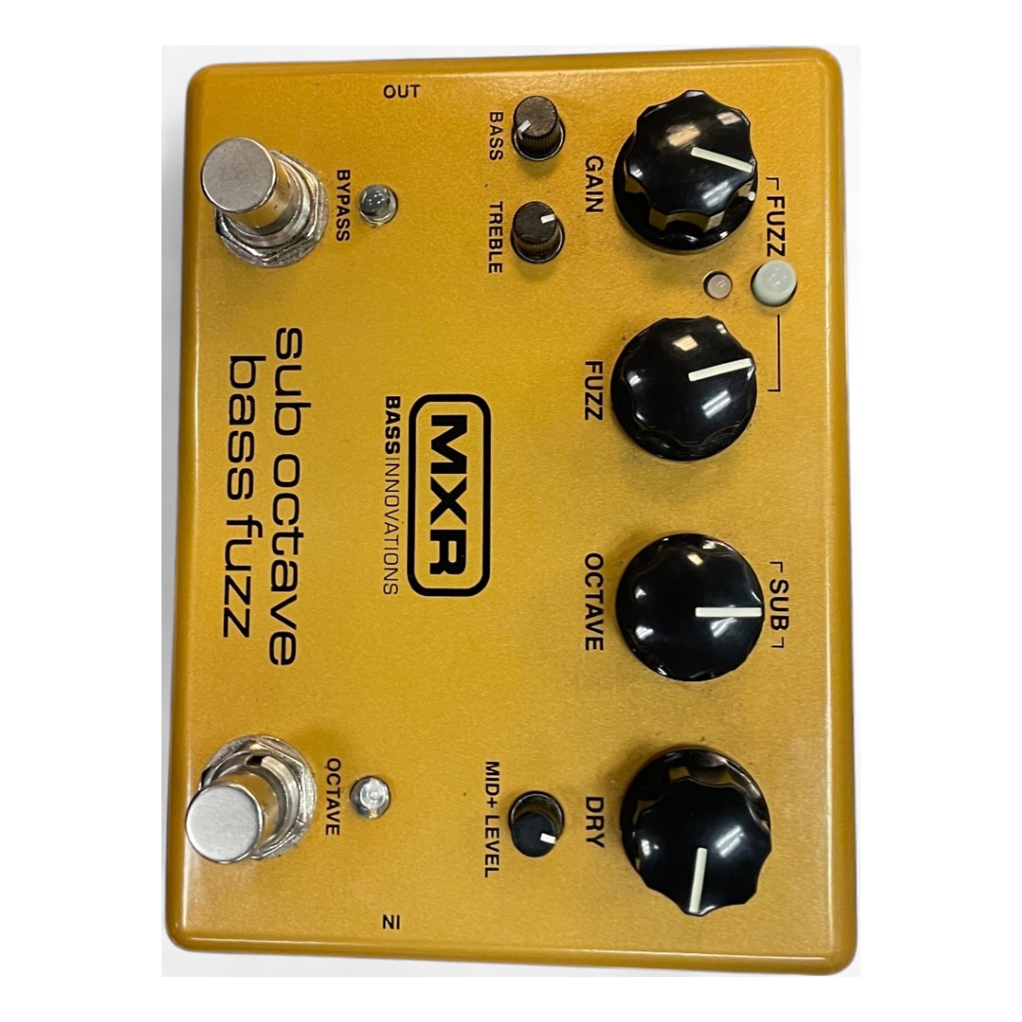 Used MXR SUB OCTAVE BASS FUZZ Effect Pedal | Guitar Center