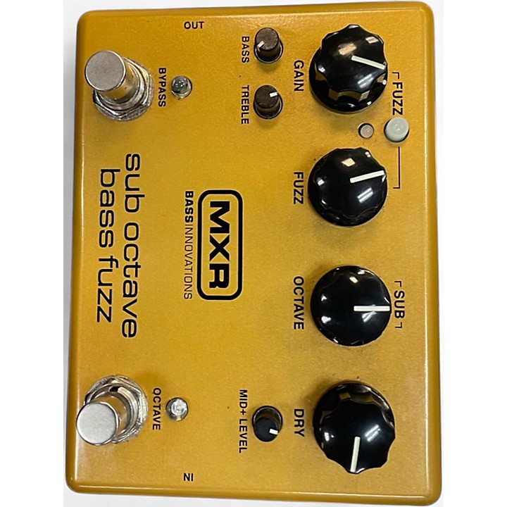 Used MXR SUB OCTAVE BASS FUZZ Effect Pedal | Guitar Center