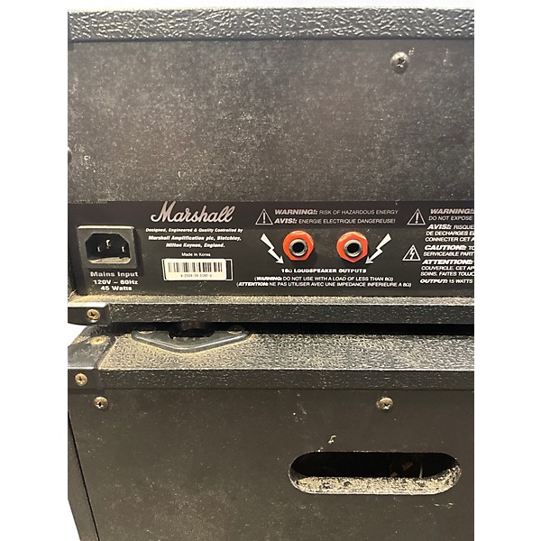Used Marshall MG15MSII Micro Stack Guitar Stack