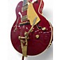 Used Gretsch Guitars Super Gretsch 7690 G7690 Cherry Red Hollow Body Electric Guitar