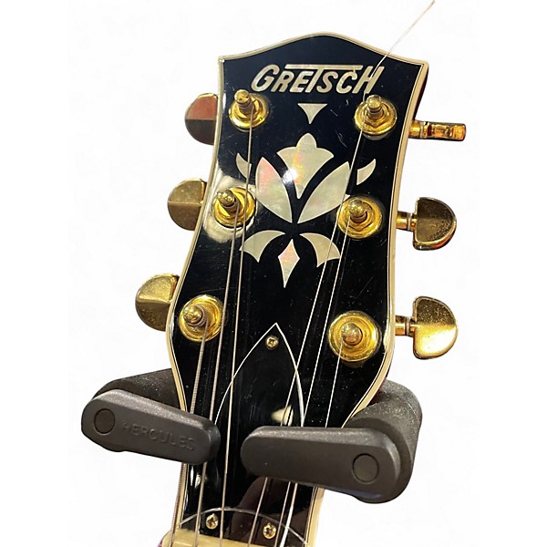 Used Gretsch Guitars Super Gretsch 7690 G7690 Cherry Red Hollow Body Electric Guitar