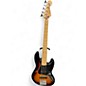 Used Fender deluxe jazz bass sunburst Electric Bass Guitar thumbnail
