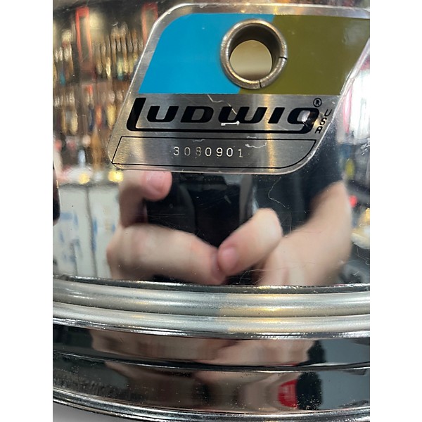 Vintage 1970s Ludwig 14in STEEL SNARE Steel Drum