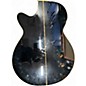 Used Schecter Guitar Research SW2000 Black Acoustic Electric Guitar