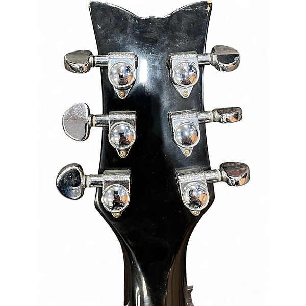 Used Schecter Guitar Research SW2000 Black Acoustic Electric Guitar