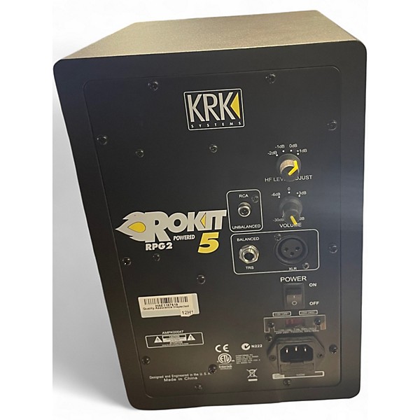 Used KRK ROKIT RPG2 PAIR Powered Monitor
