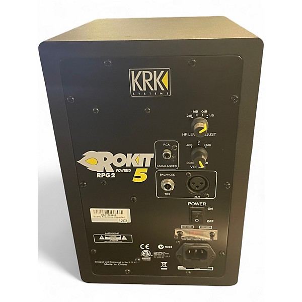 Used KRK ROKIT RPG2 PAIR Powered Monitor